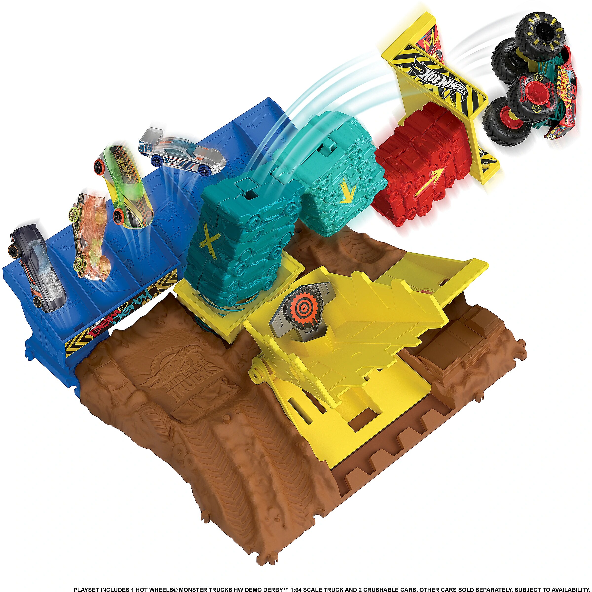 Hot Wheels Monster Trucks Arena HNB90, Mechanical toys